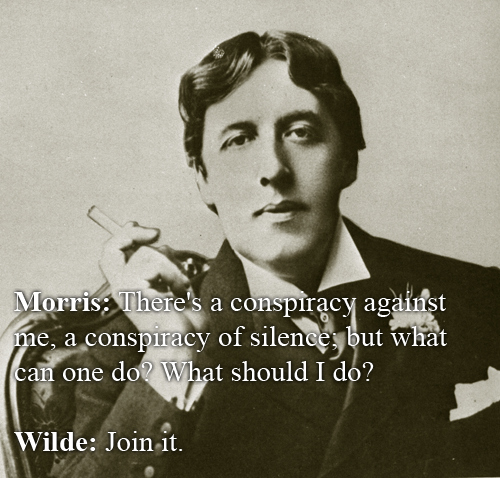 Oscar Wilde Vs. Lewis Morris