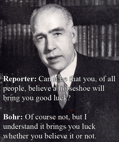 Niels Bohr Vs. A Reporter