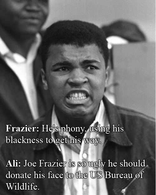 Muhammad Ali Vs. Joe Frazier